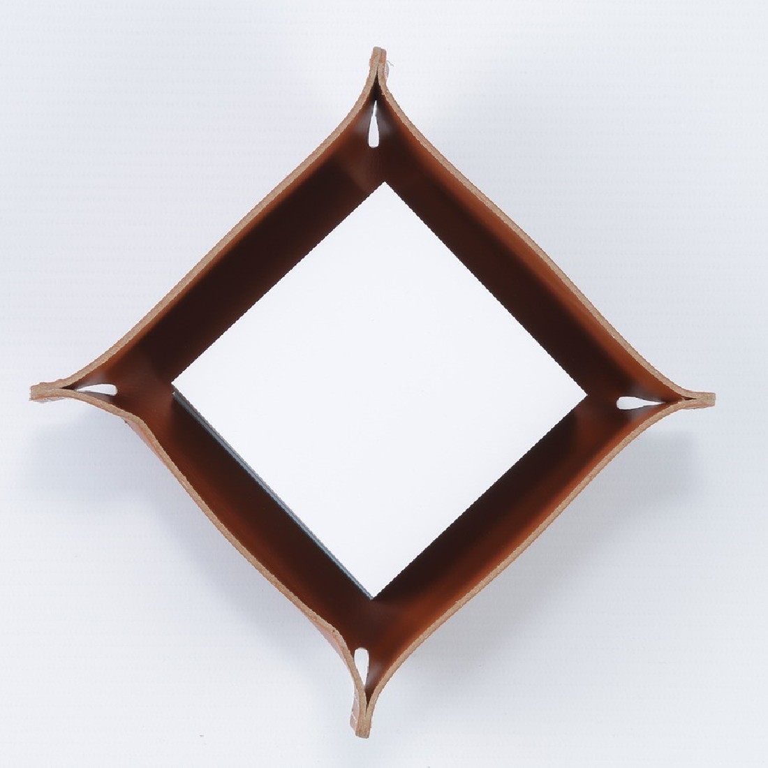 Memo Holder Stackable Matone recycled leather Vacavaliente