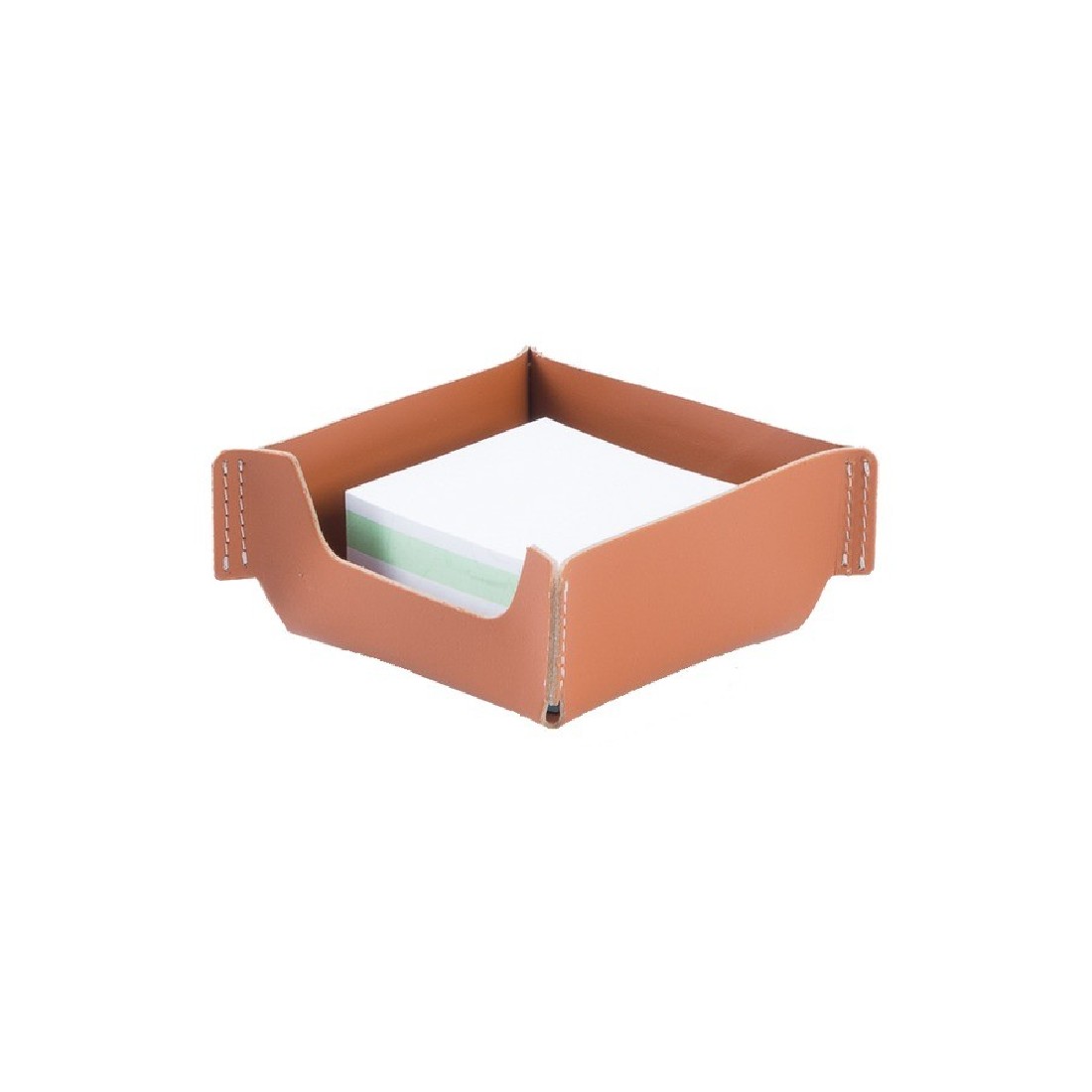 Memo Holder Stackable Matone recycled leather Vacavaliente