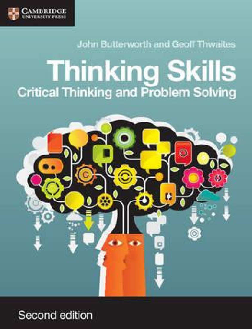 THINKING SKILLS SB CRITICAL THINKING AND SOLVING PROBLEMS