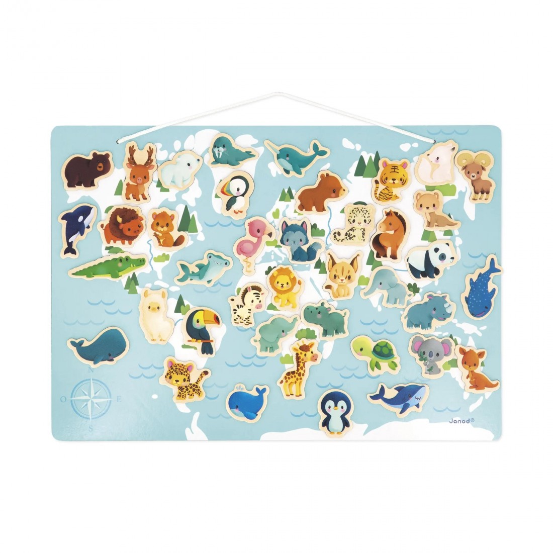 Μαγνητικό παζλ My Minikids J05468 Janod