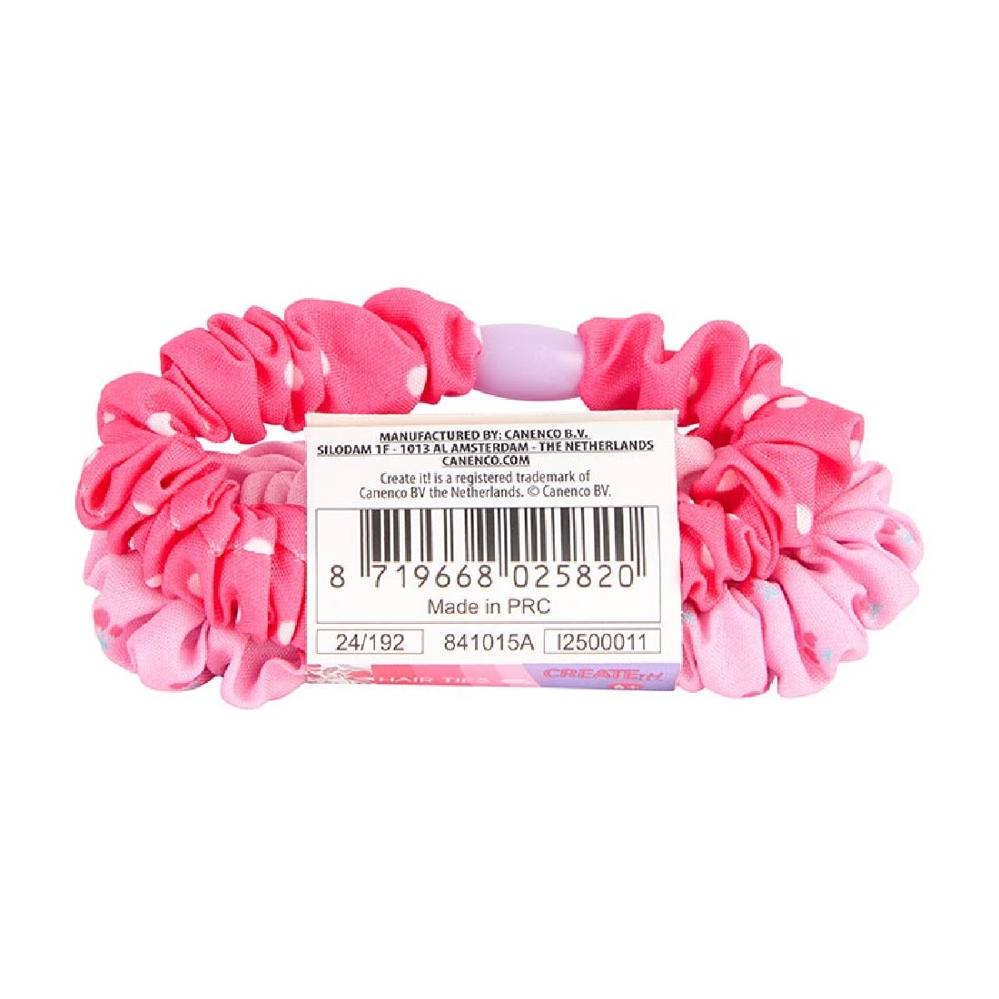 Λαστιχάκια μαλλιών Fun ροζ 841015 Create it!