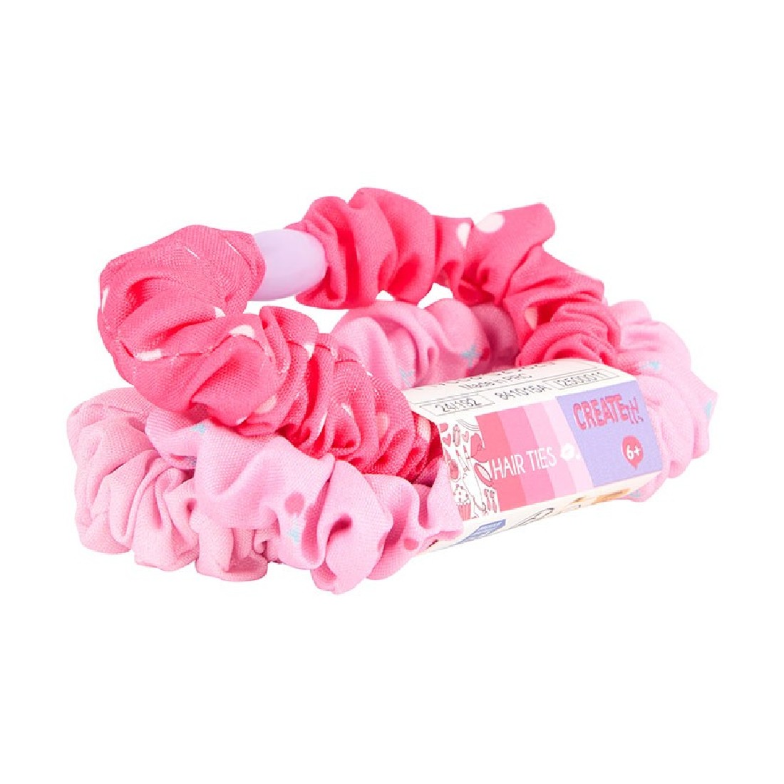 Λαστιχάκια μαλλιών Fun ροζ 841015 Create it!