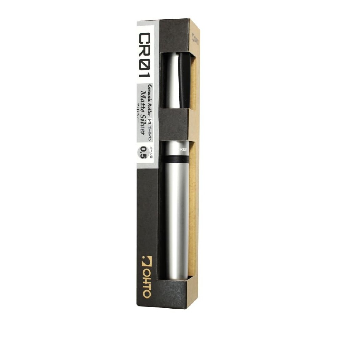 OHTO CR01 Ceramic Roller Matte Silver