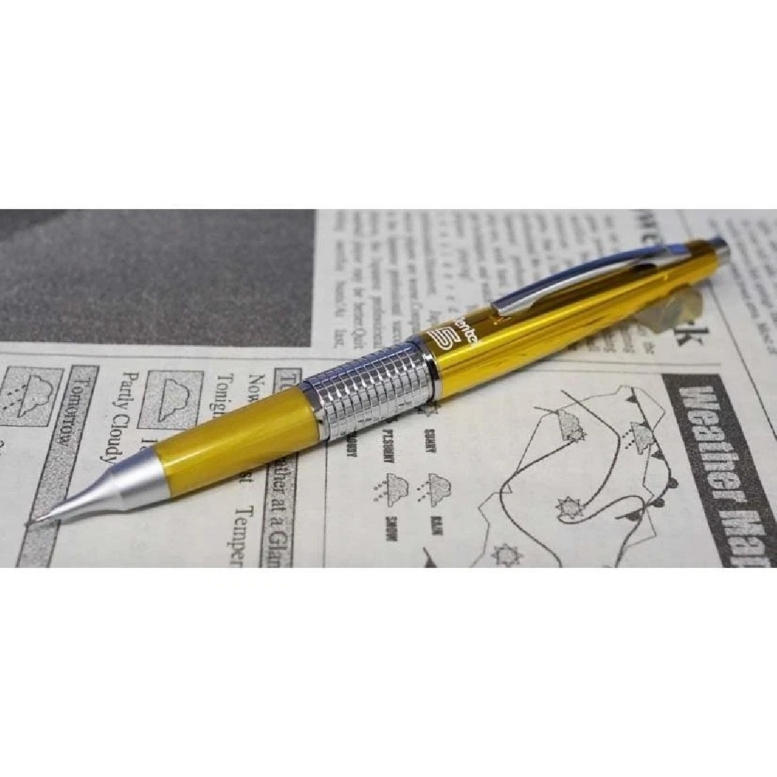 Pentel Kerry P1035-GKS Limited Edition Color Yellow 0.5mm Mechanical Pencil