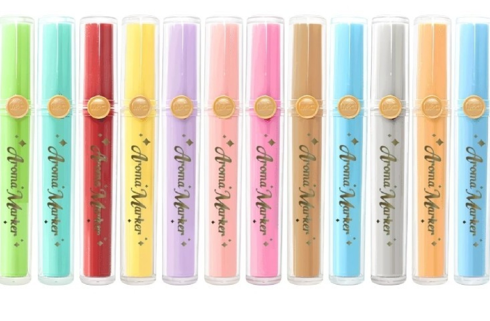 Aroma Marker, Αρωματικός Μαρκαδόρος Υπογράμμισης με Glitter M&G