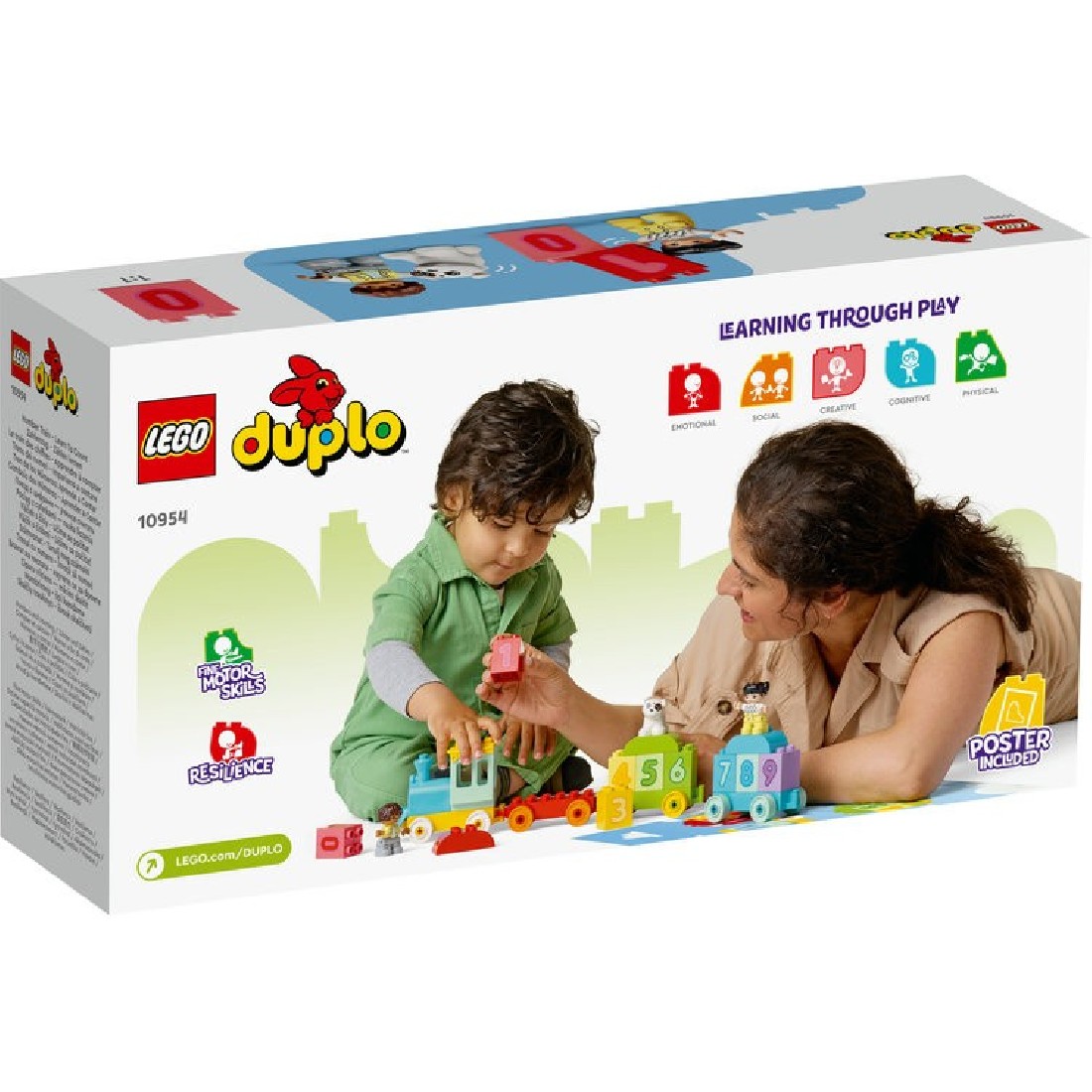 Number Train – Learn To Count 10954 Lego Duplo.