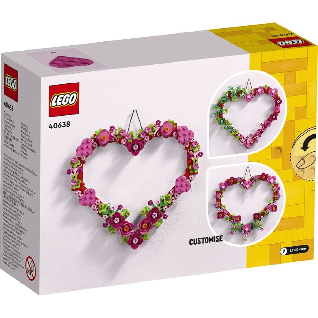 Heart Ornament 40638 Lego