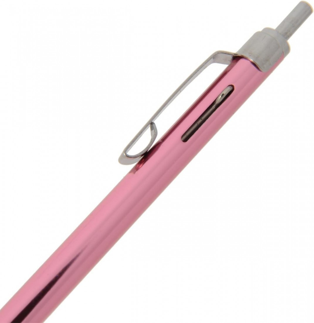 Ohto Minimo Ball Point Pen In Card Case - pink