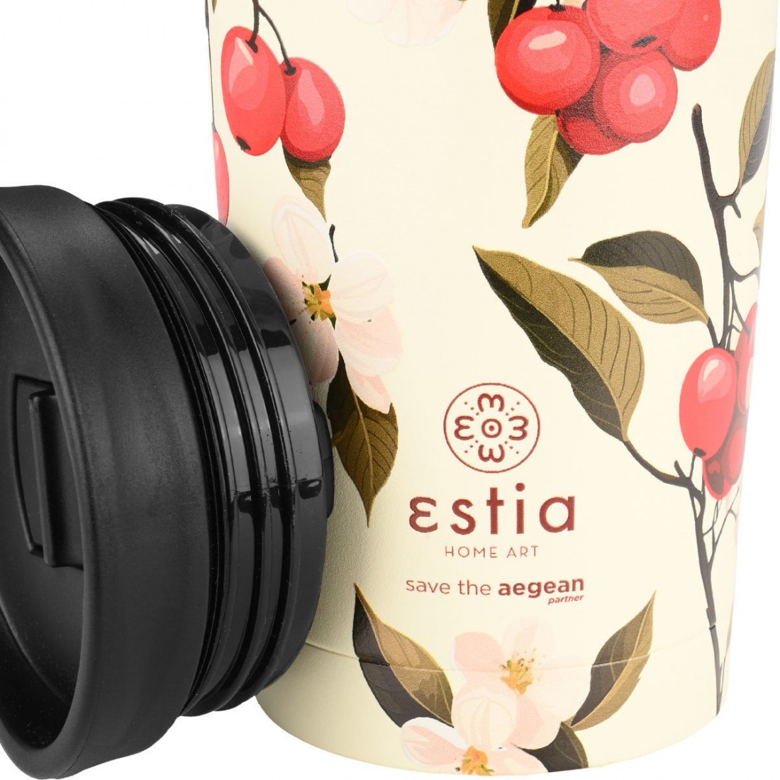 Θερμός Travel Mug Save the Aegean 350ml Sakura Whisper 25632 Estia Home Art