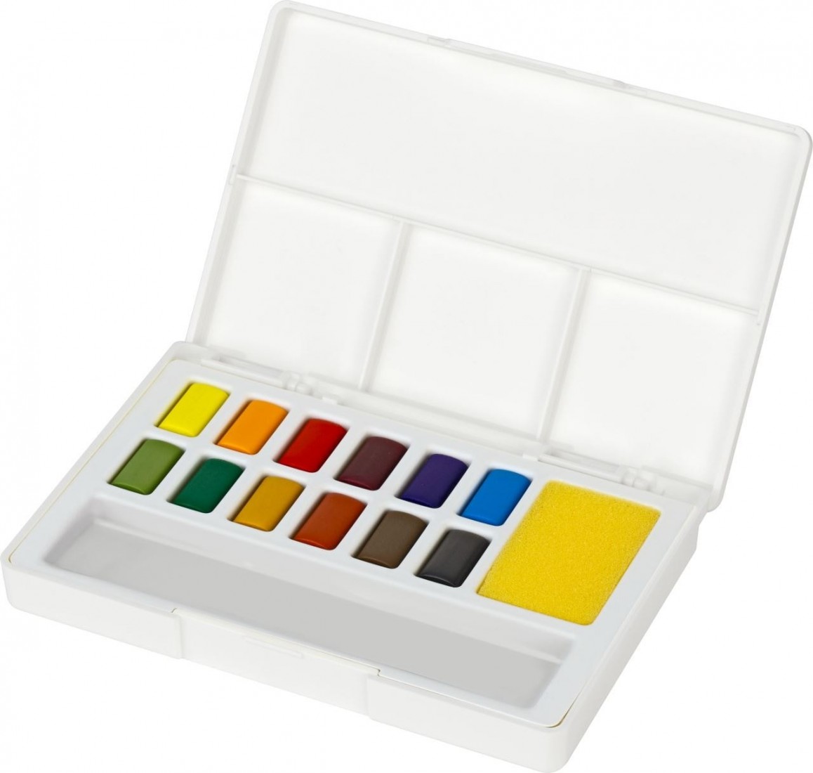 Faber Castell Watercolours in pans 12 pieces set 169712