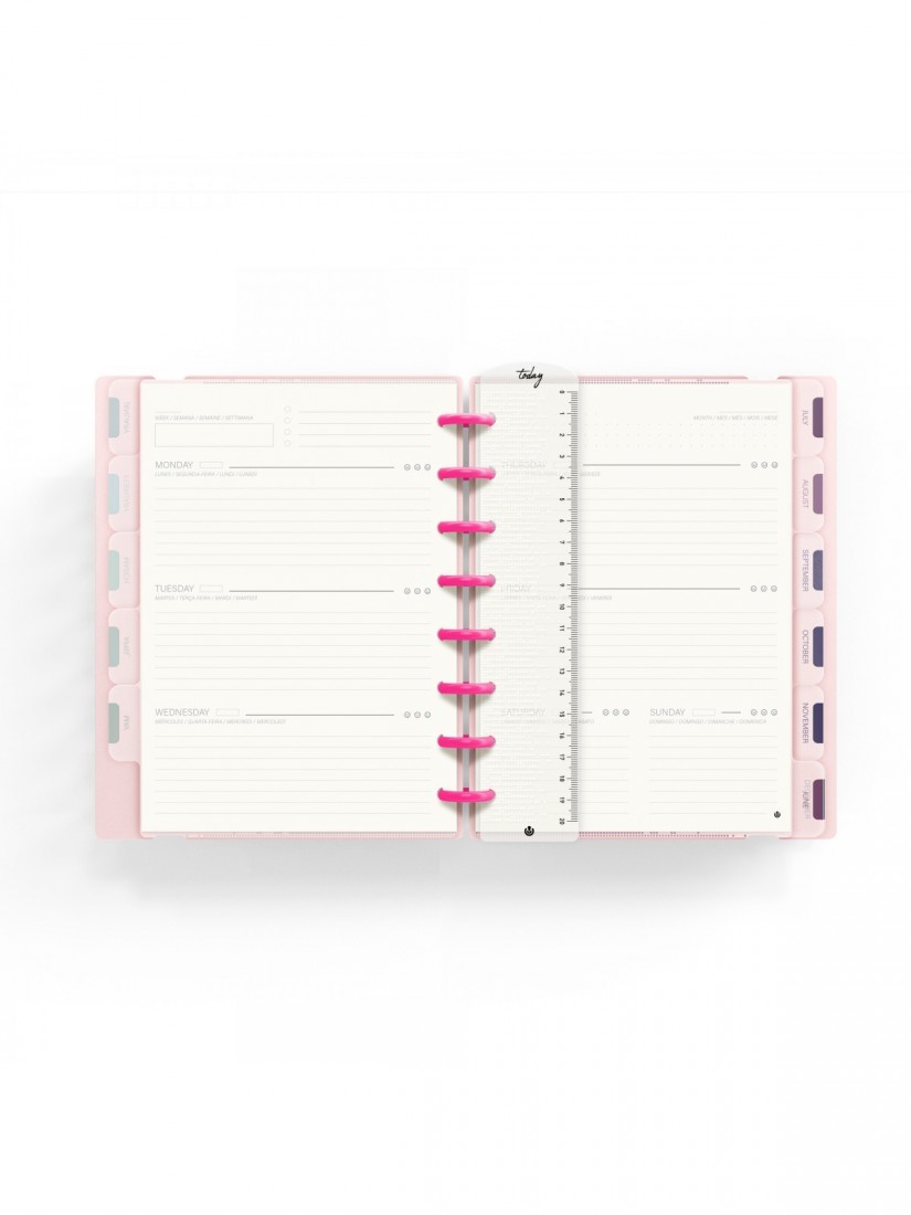 Carchivo-Planner Ingeniox A5 160 σελ- Ροζ Παστελ & Νεον Ροζ 66053525