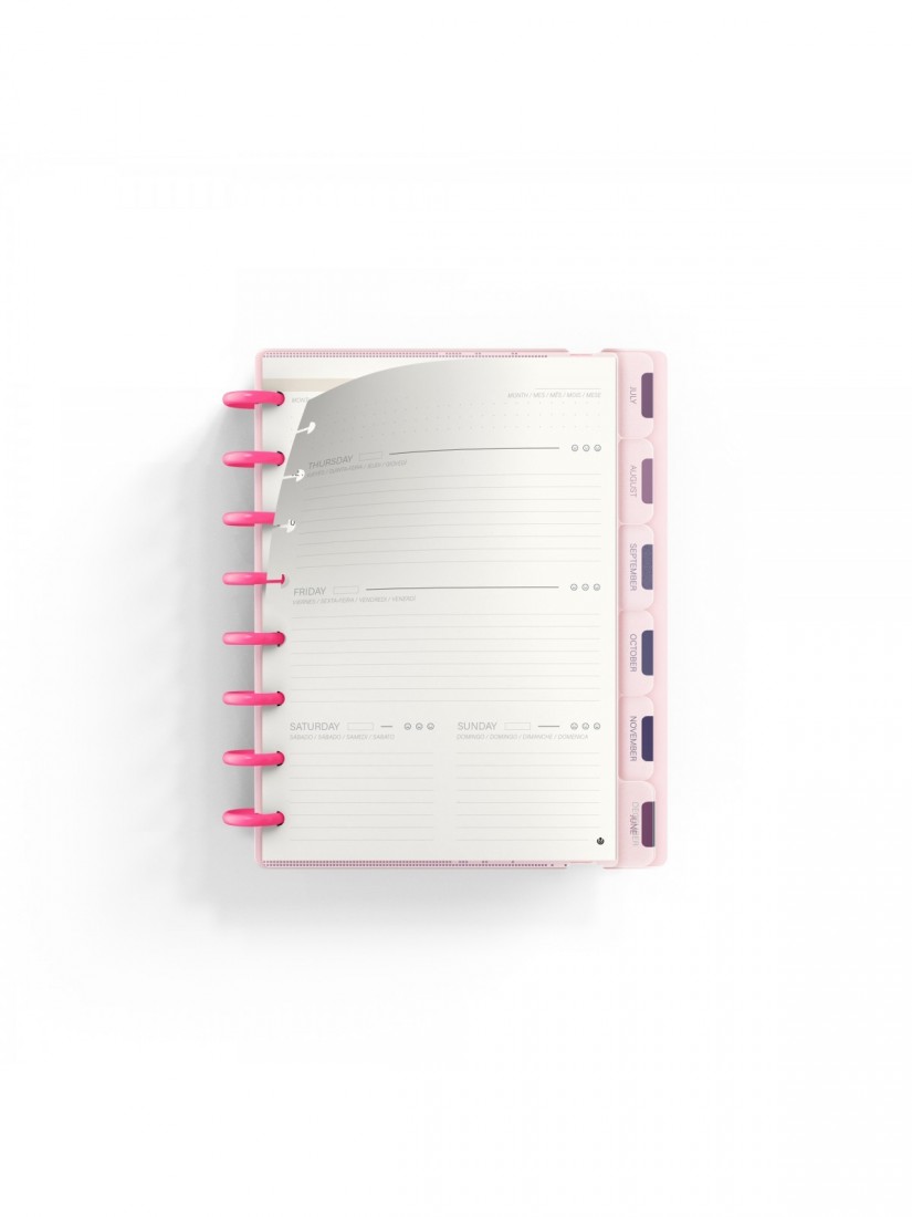 Carchivo-Planner Ingeniox A5 160 σελ- Ροζ Παστελ & Νεον Ροζ 66053525