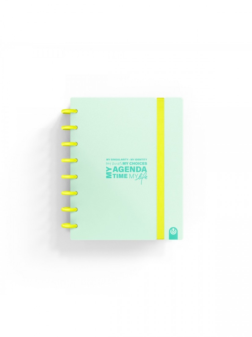 Carchivo-Planner Ingeniox A5 160 σελ- Μέντα Παστελ & Νεον Κίτρινο 66053517