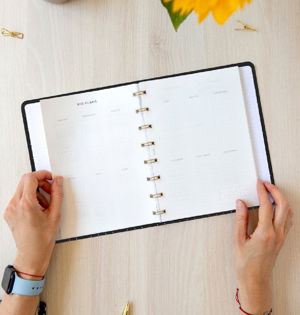 Notebook Moonlight A5 2026 Planner Week On Two Pages 26-68300 Filofax