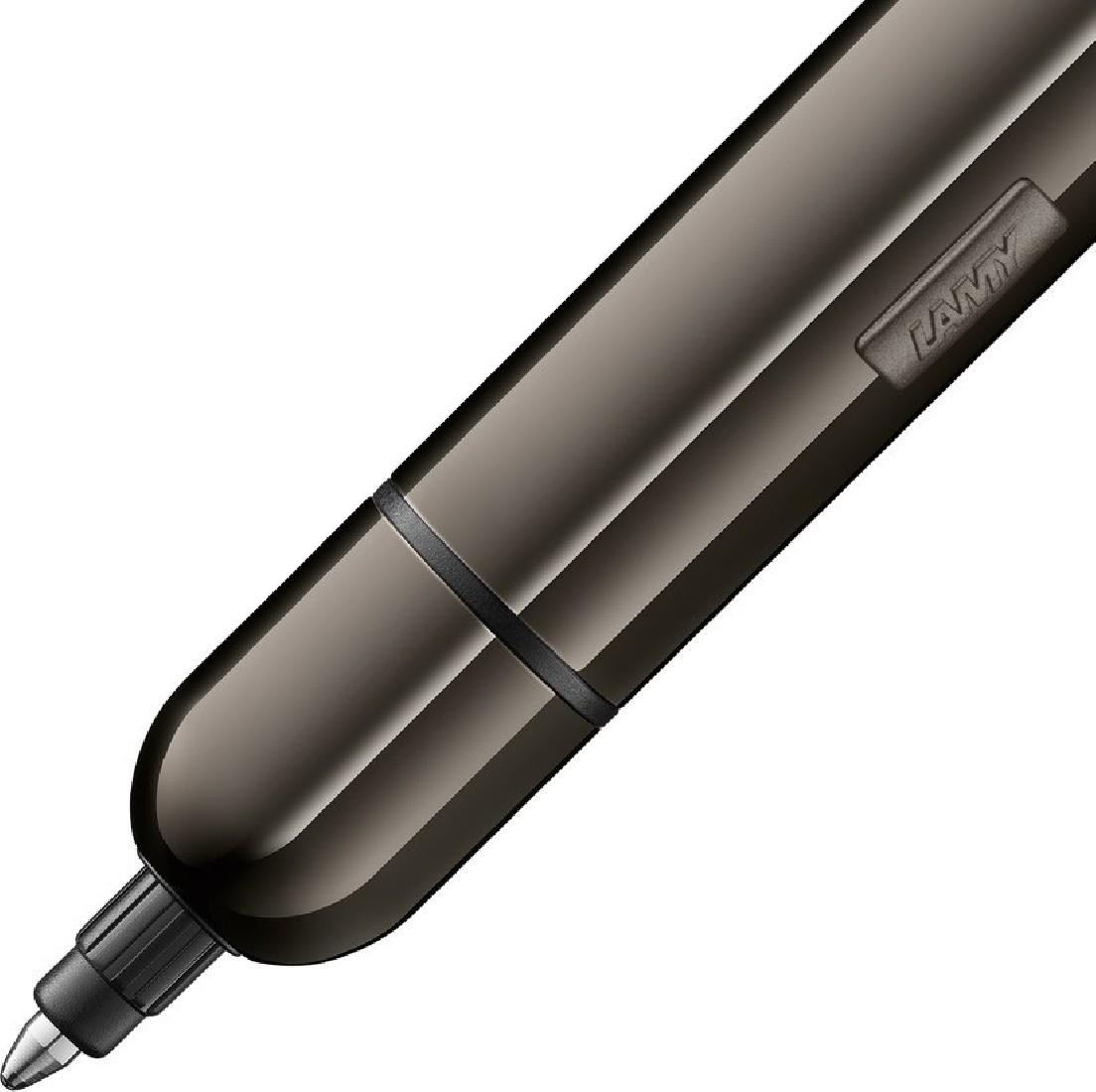 Lamy 281 Pico Ruthenium Ballpoint set with leather pouch
