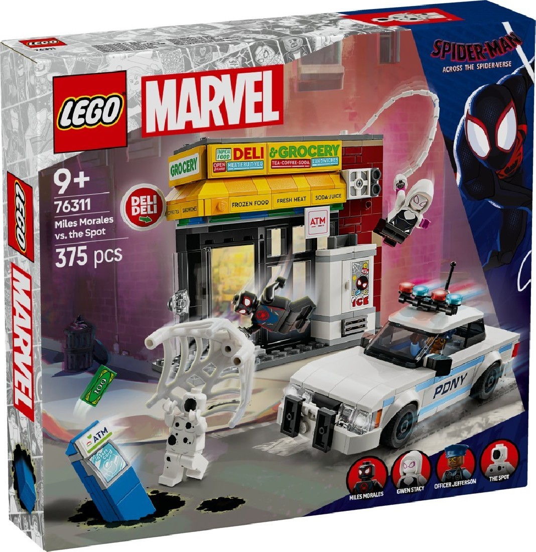 Spider-Verse: Miles Morales Vs. The Spot 76311 Lego Marvel