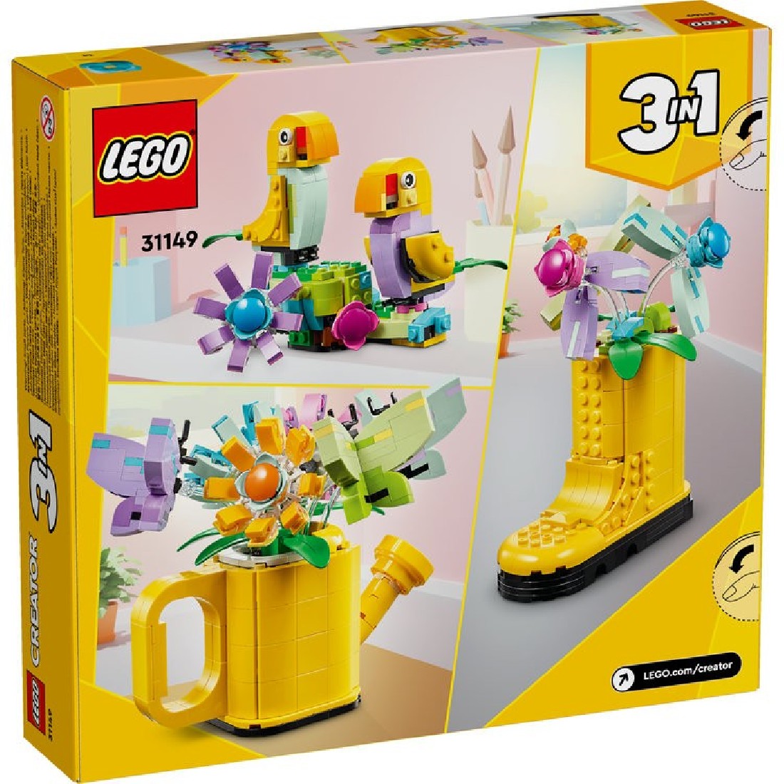 Flowers In Watering Can 31149 Lego Creator