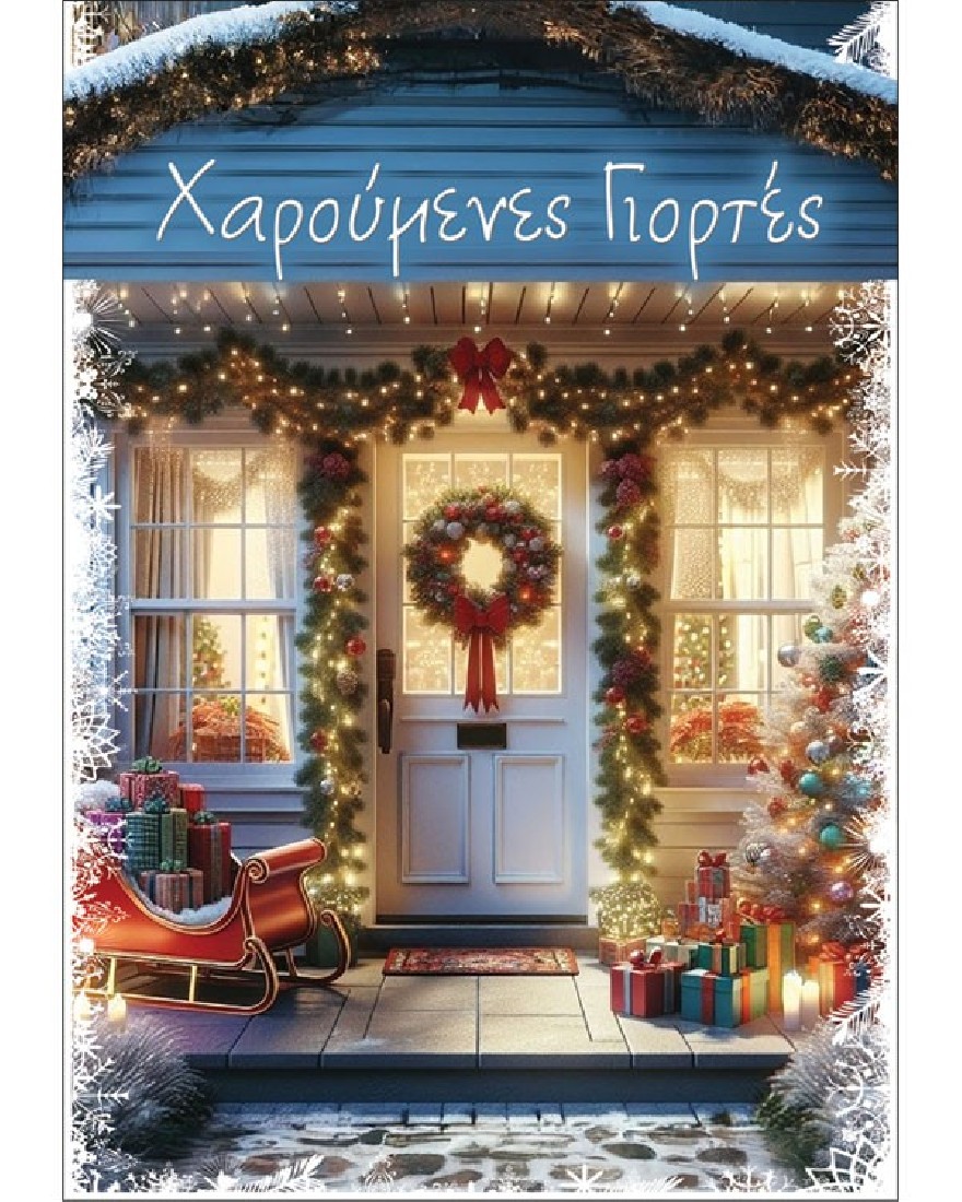 Ευχετήρια κάρτα Χριστουγέννων -  Classic  ( 5195 ) Alta Karta