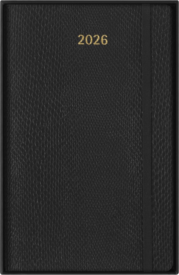 Moleskine Precious & Ethical Diary 2026 Large 13x21, Weekly, 12-Month, Vegan Cover, Black