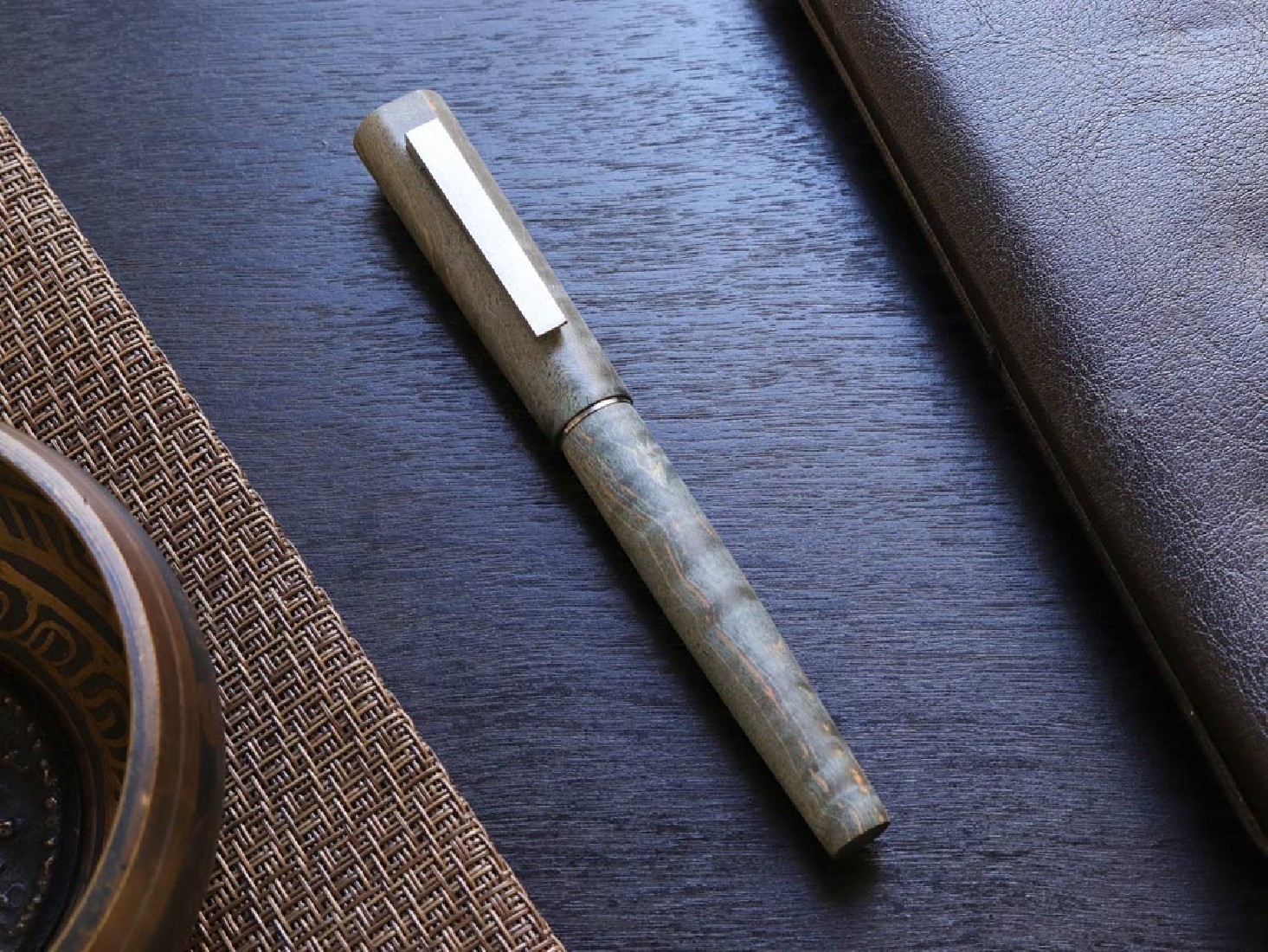Wancher Olympus Titan - Nocturne Gray Fountain Pen