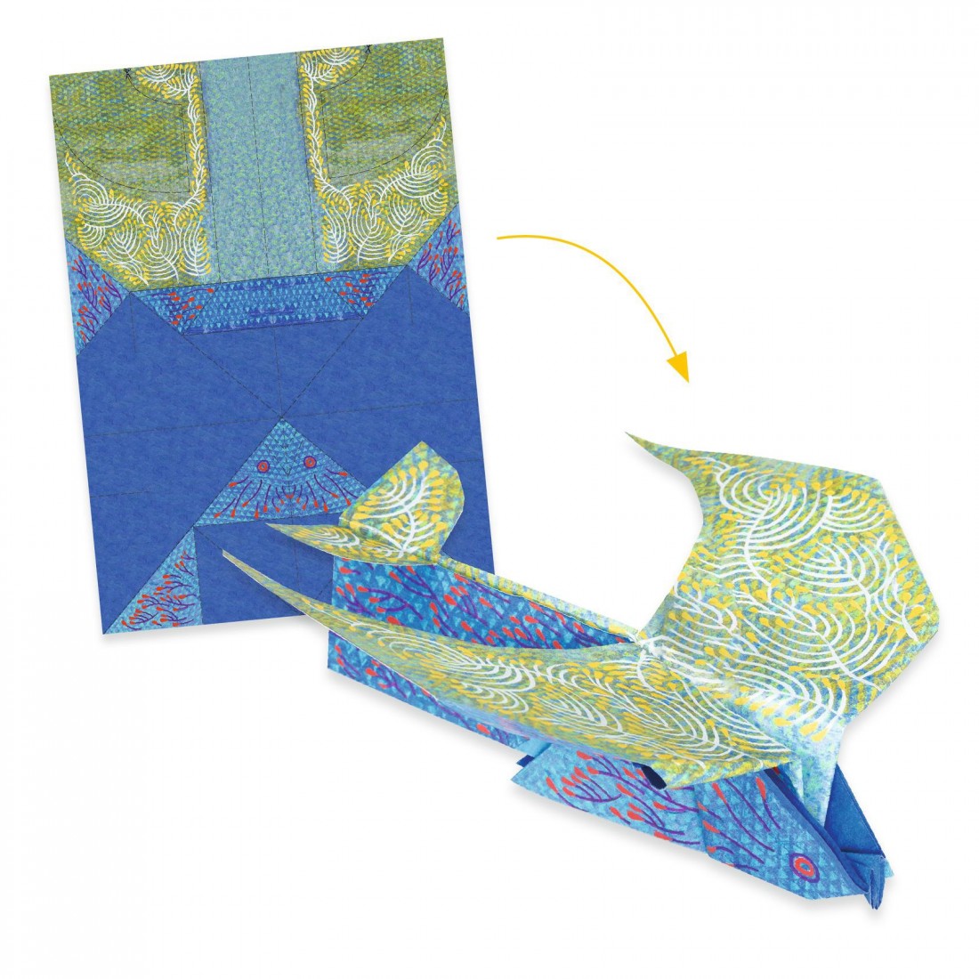 Οριγκάμι κατασκευή Πουλιά 08703 Djeco