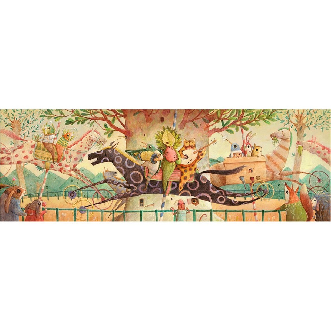 Puzzle 100 τμχ. Υπέροχη Βόλτα 07681 Djeco