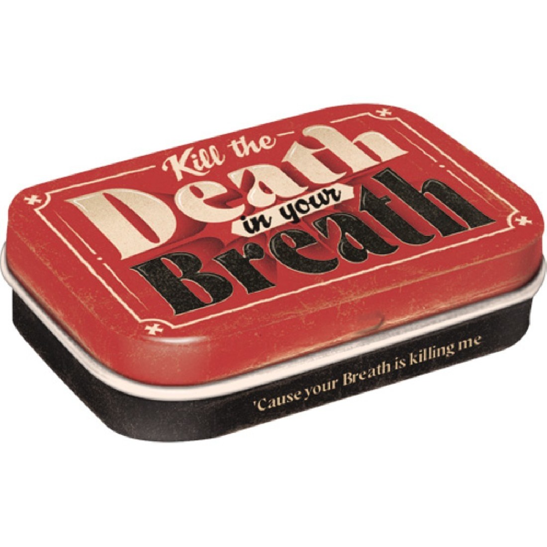 Μεταλλικό κουτάκι με μέντες Kill the Death in your Breath 81483 Nostalgic Art