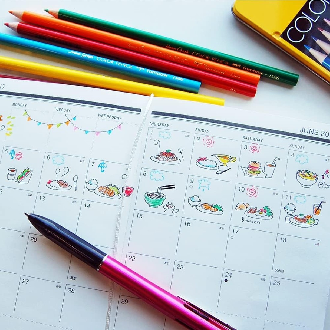 Tombow 36 color pencils CB-NQ 36C