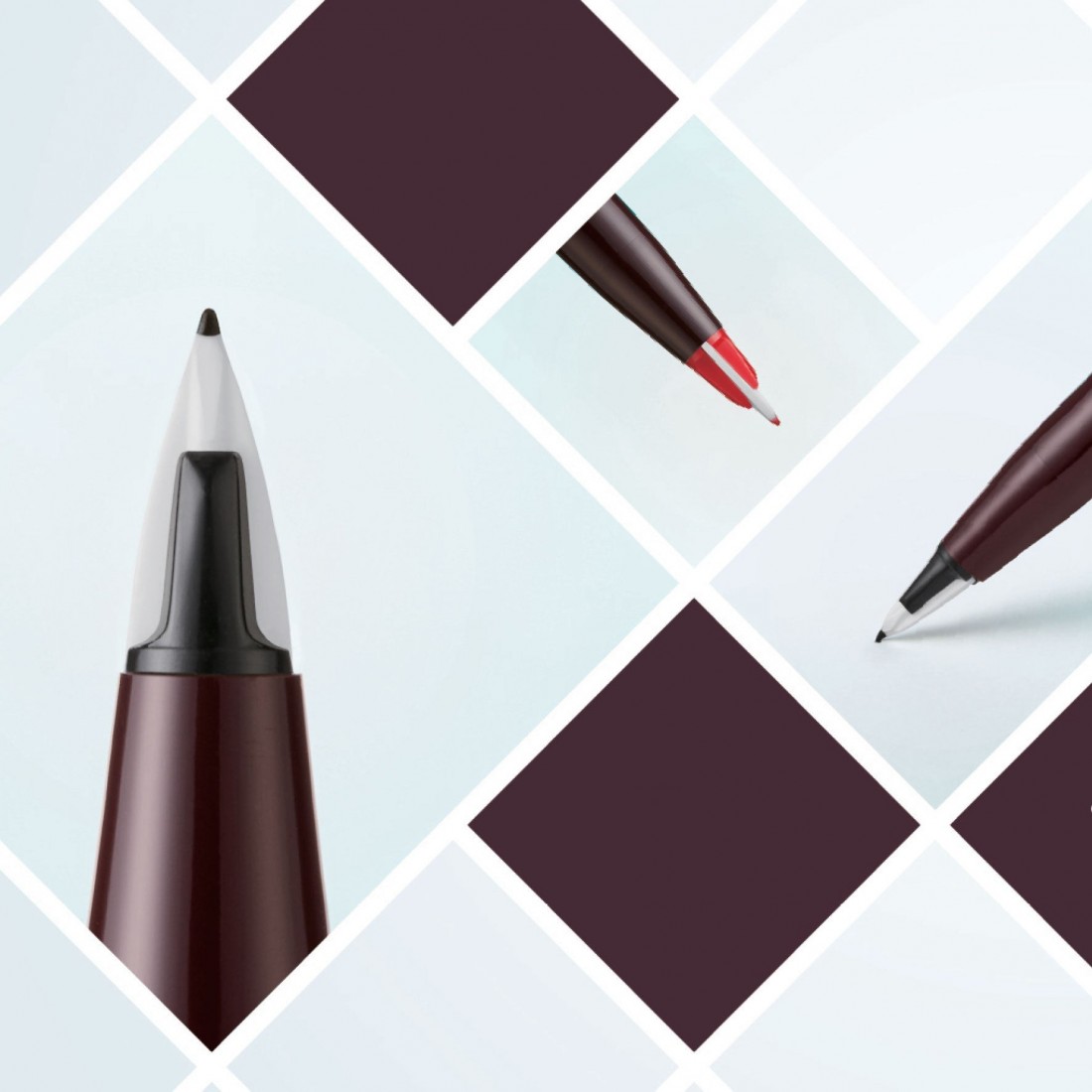 Pentel Pulaman pen red  JM20