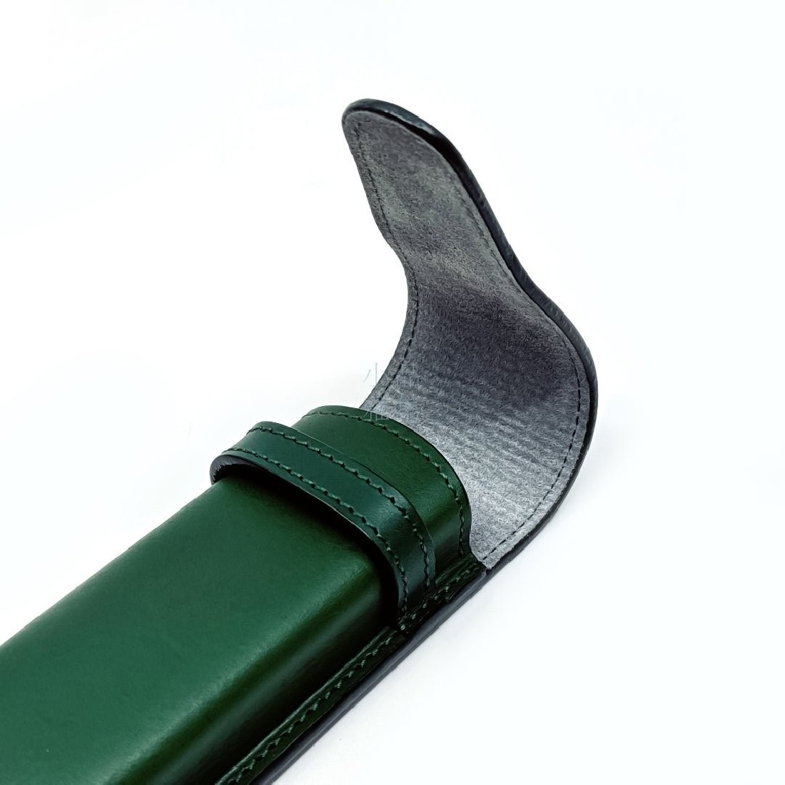 Pilot and Somes pen green leather case for 2 pens, SLS2-11-G