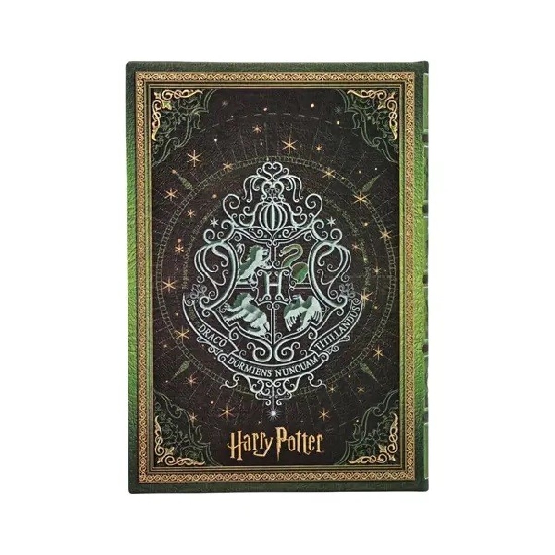 Paperblanks Notebook Harry Potter Slytherin Midi Lined
