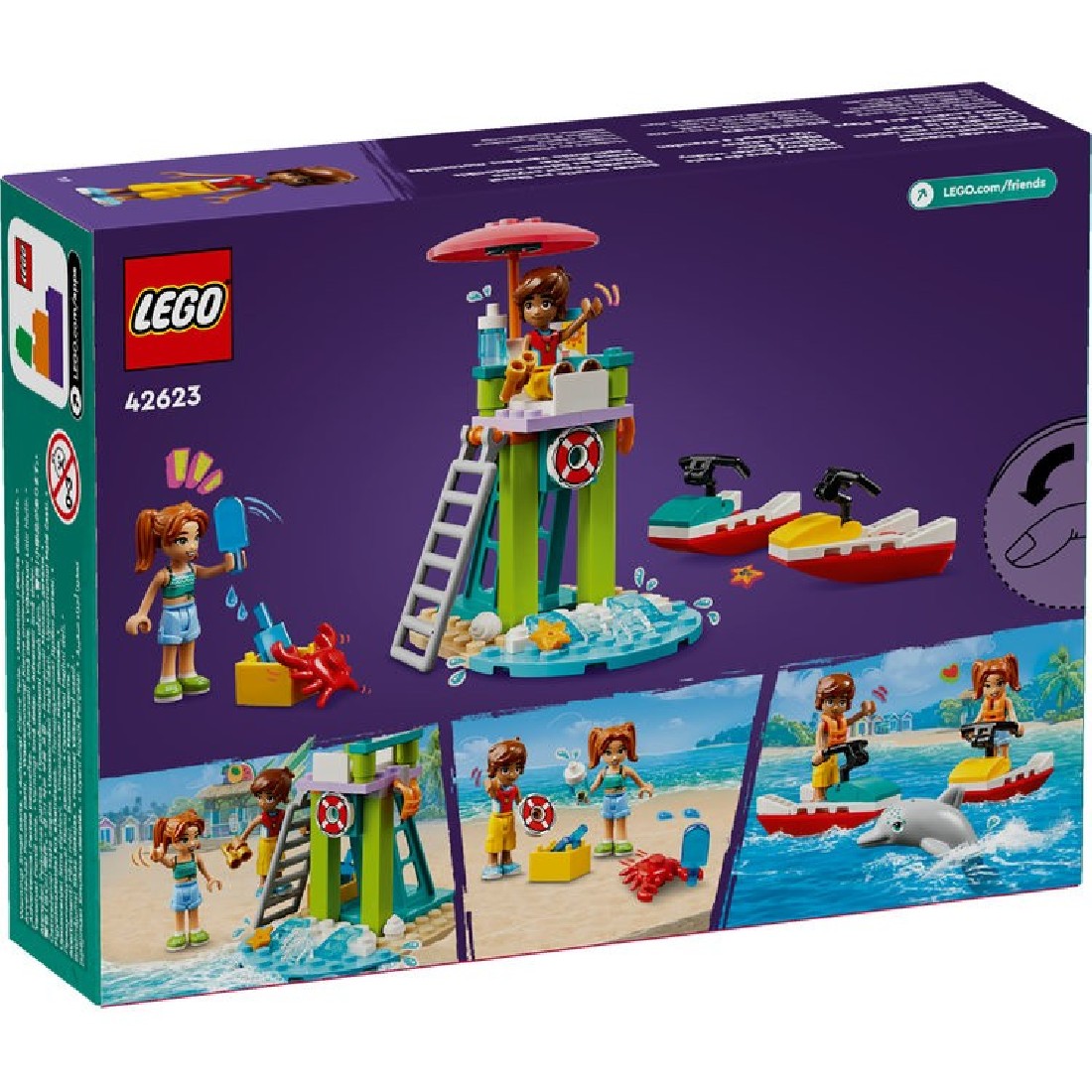 Beach Water Scooter 42623 Lego Friends