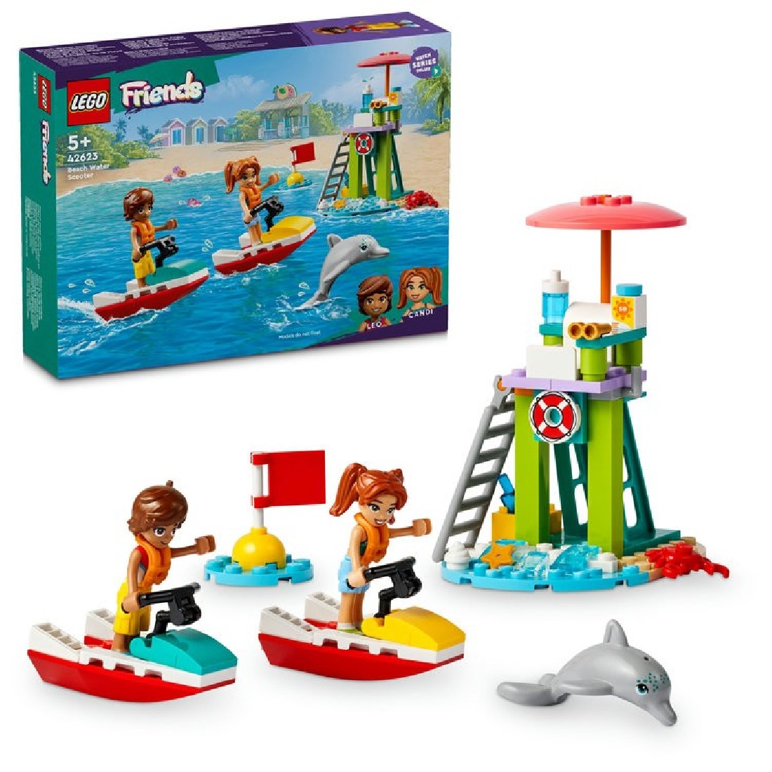 Beach Water Scooter 42623 Lego Friends