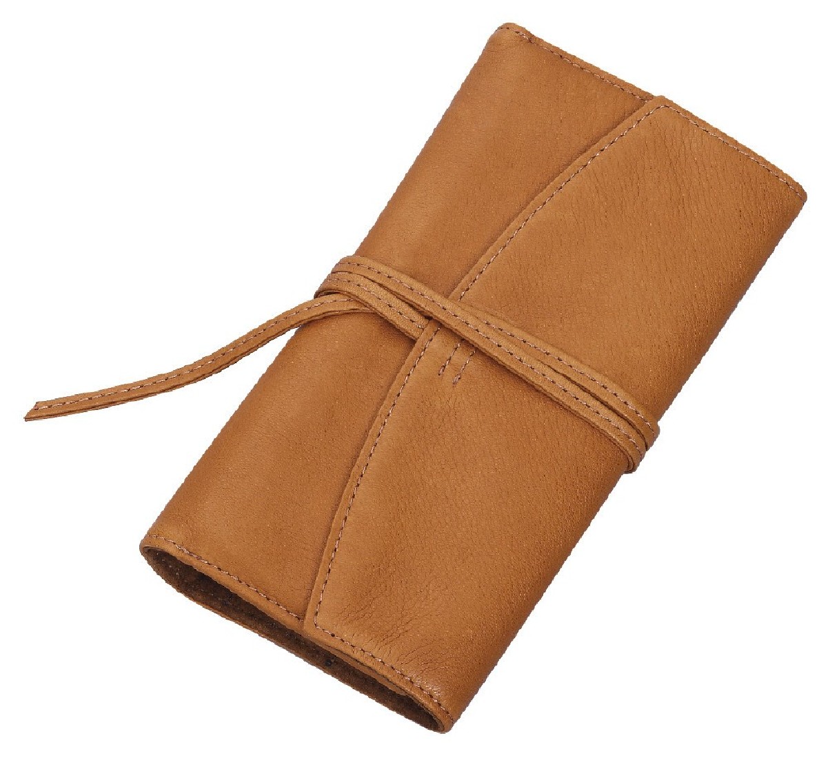 Pilot Pensamble Roll Zipper Pen Case for 3 Pens Brown PSRF3-01-BN