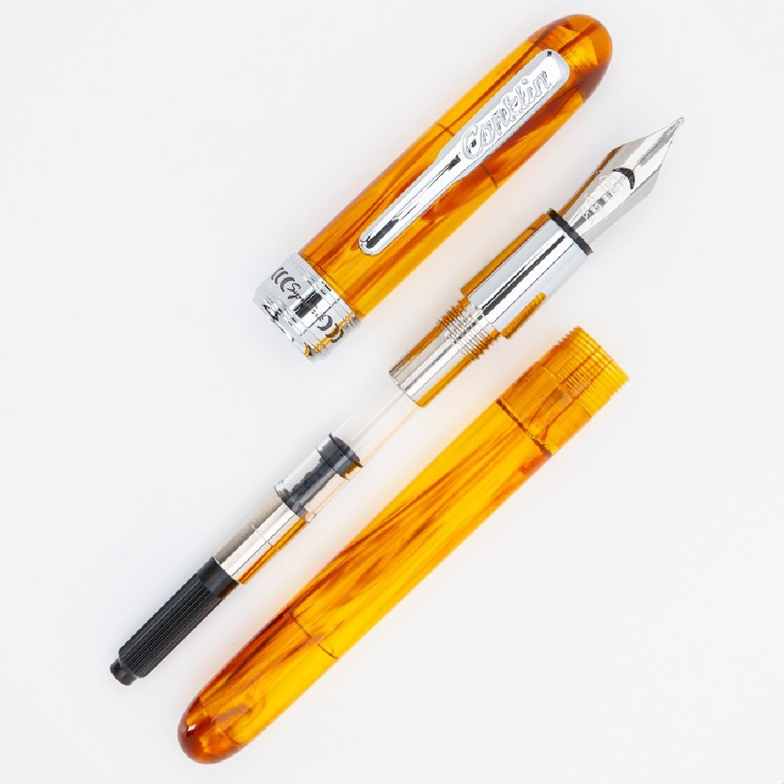 Conklin Symetrik Amber Fountain Pen CK70106