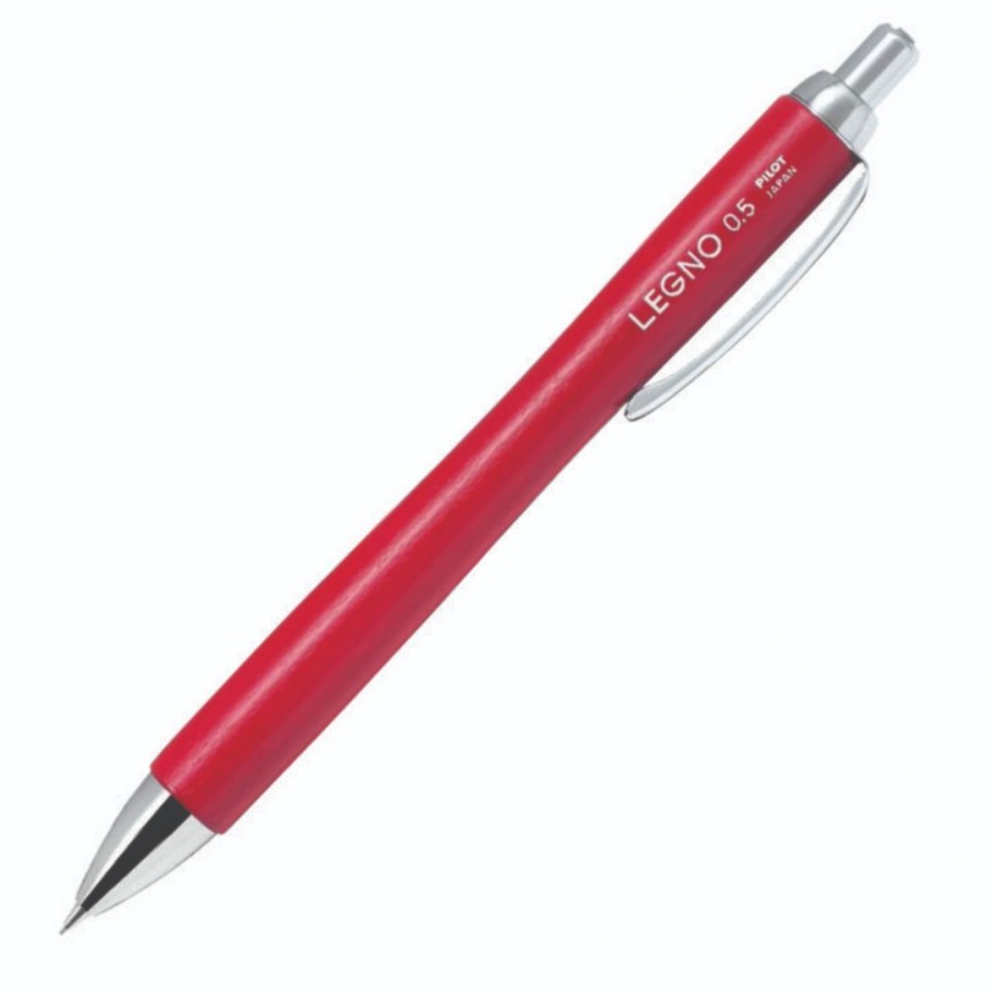 Pilot Legno natural wood red 0,5mm mechanical pencil HLE-1SK-R