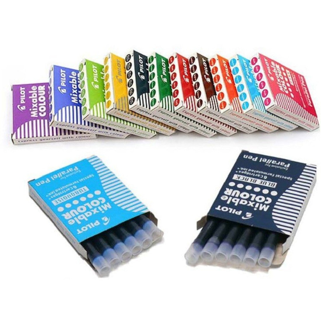 Pilot mixable colour cartridges  for parallel pen IRFP-6S