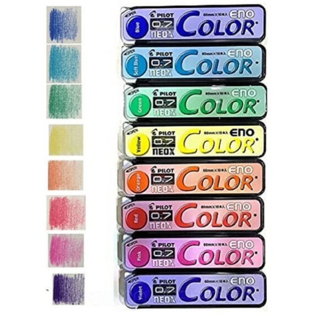 Pilot coloured eno leads 0,7mm HRf7-20