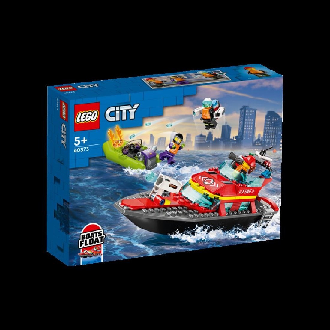 Fire Rescue Boat 60373 Lego City.