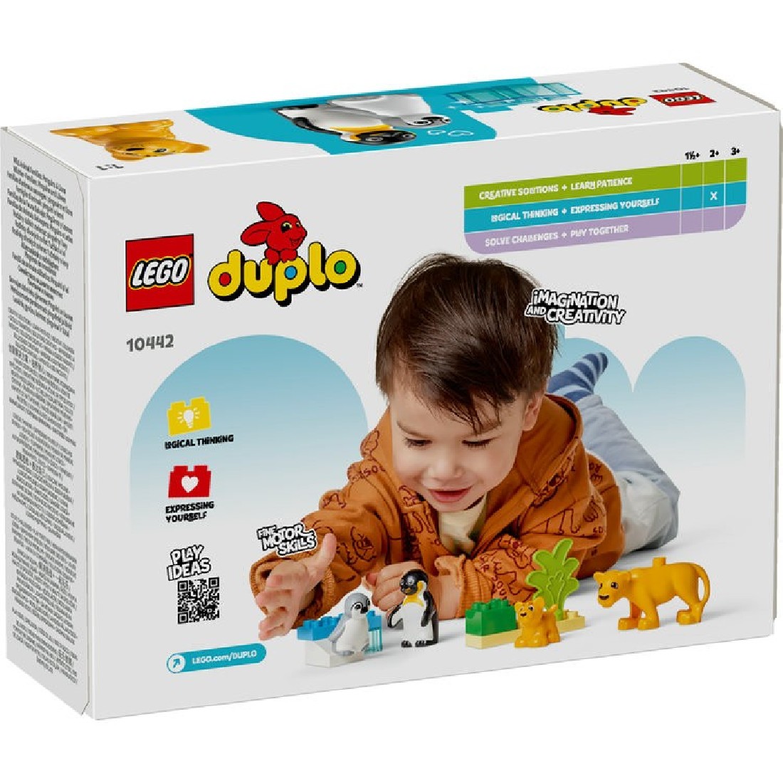Wild Animal Families: Penguins & Lions 10442 Lego Duplo