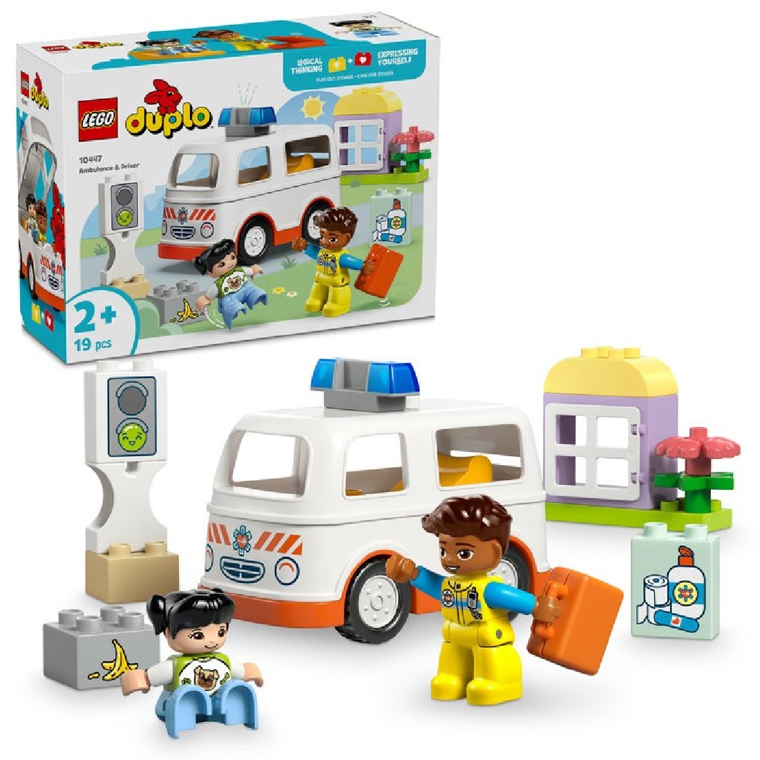 Ambulance & Driver 10447 Lego Duplo