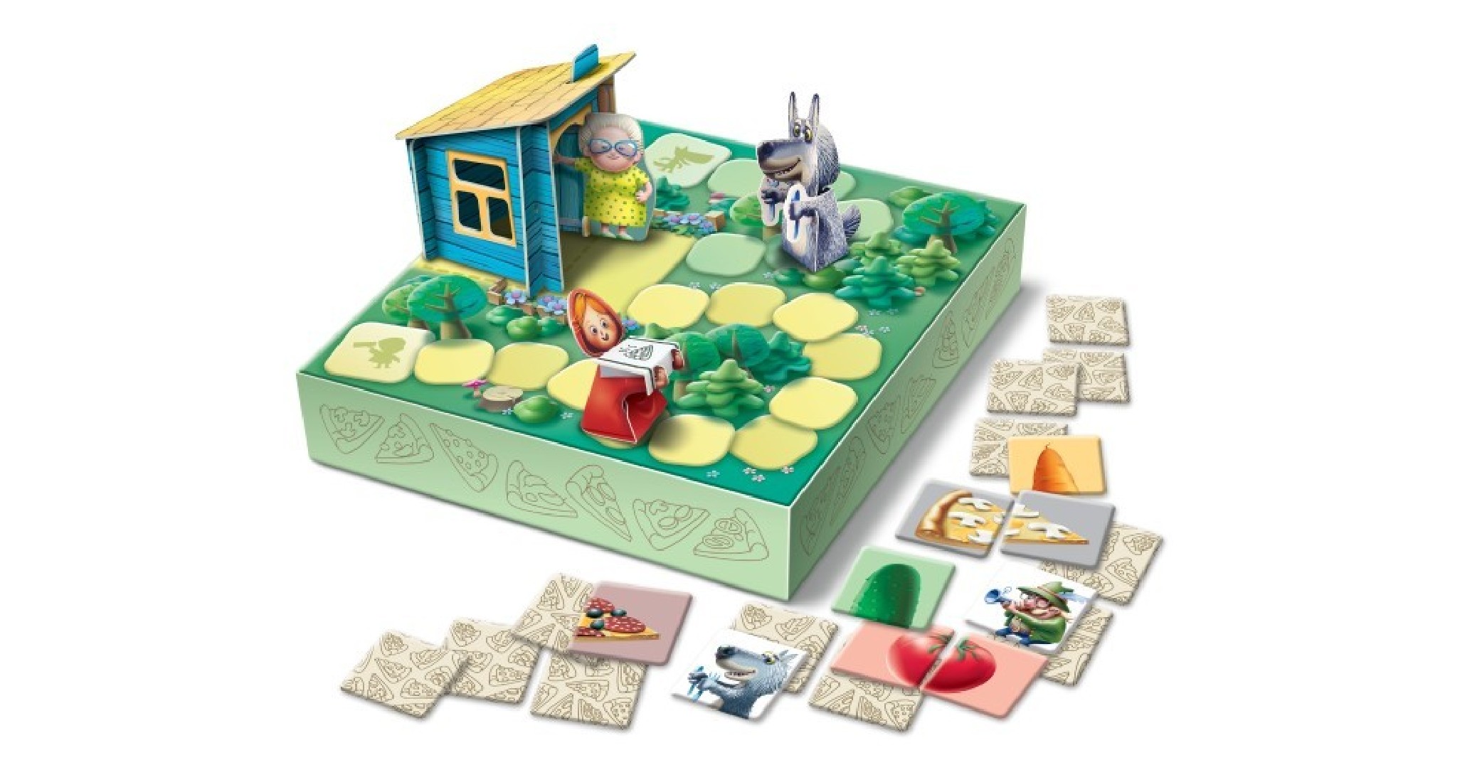 Επιτραπέζιο παιχνίδι Κοκκινοσκουφίτσα Pizza Express 520197 Δεσύλλας