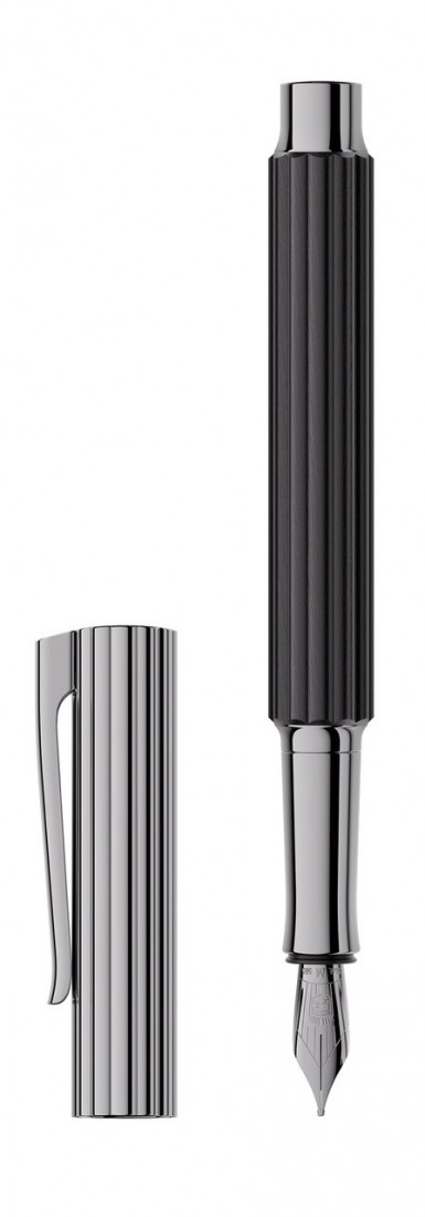 Graf Von Faber Castell Bloom Ebony Fountain Pen GVFC157121