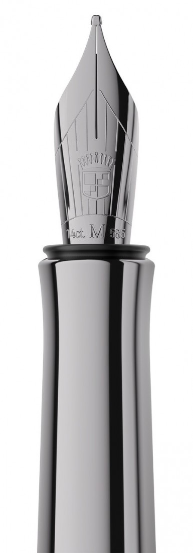 Graf Von Faber Castell Bloom Ebony Fountain Pen GVFC157121