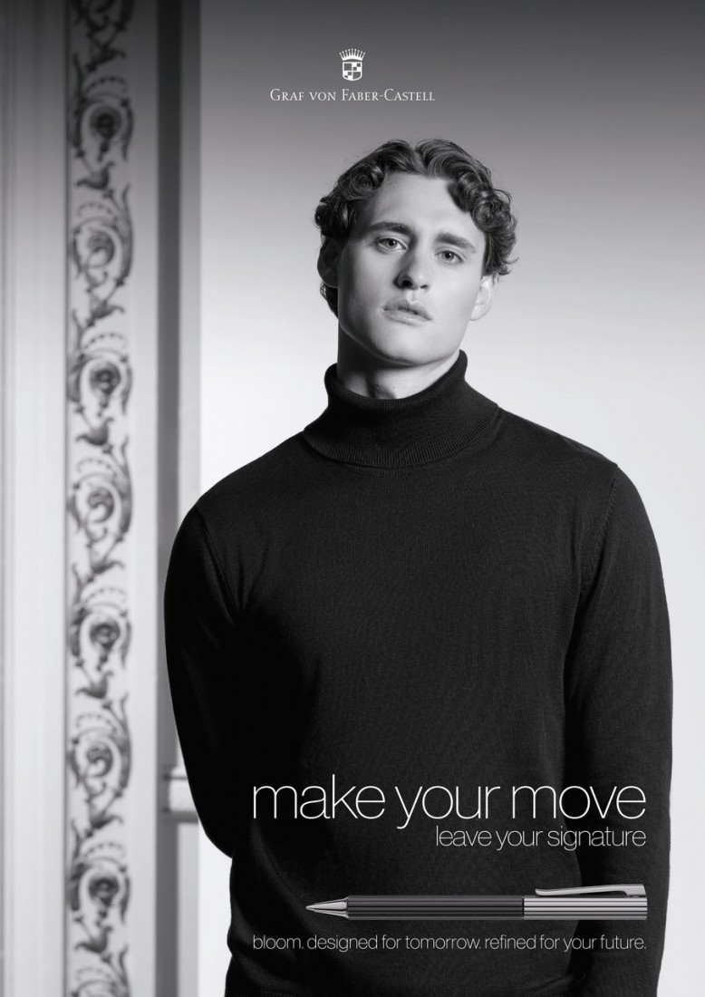 Graf Von Faber Castell Bloom Ebony Ballpen GVFC147127