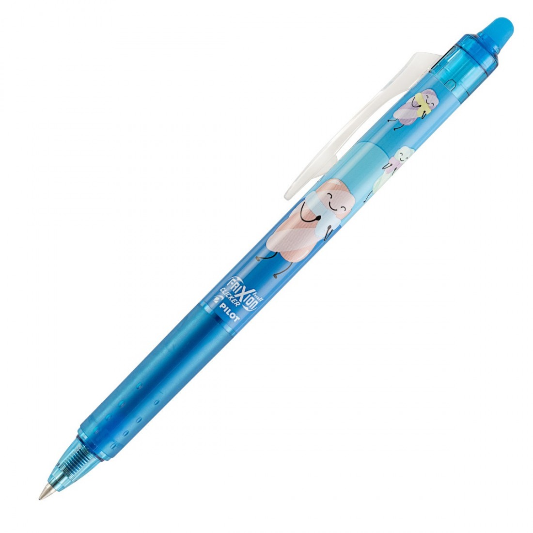 Pilot Στυλό Gel Frixion Ball Clicker Limited Edition Sweet Paradise Γαλάζιο Ανοιχτό 0,7mm