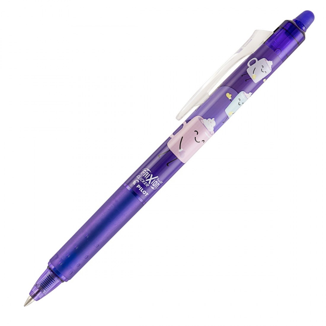 Pilot Στυλό Gel Frixion Ball Clicker Limited Edition Sweet Paradise Βιολετί 0,7mm
