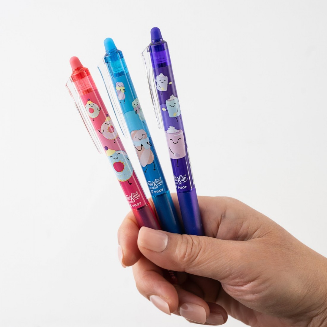 Pilot Στυλό Gel Frixion Ball Clicker Limited Edition Sweet Paradise Ροζ 0,7mm