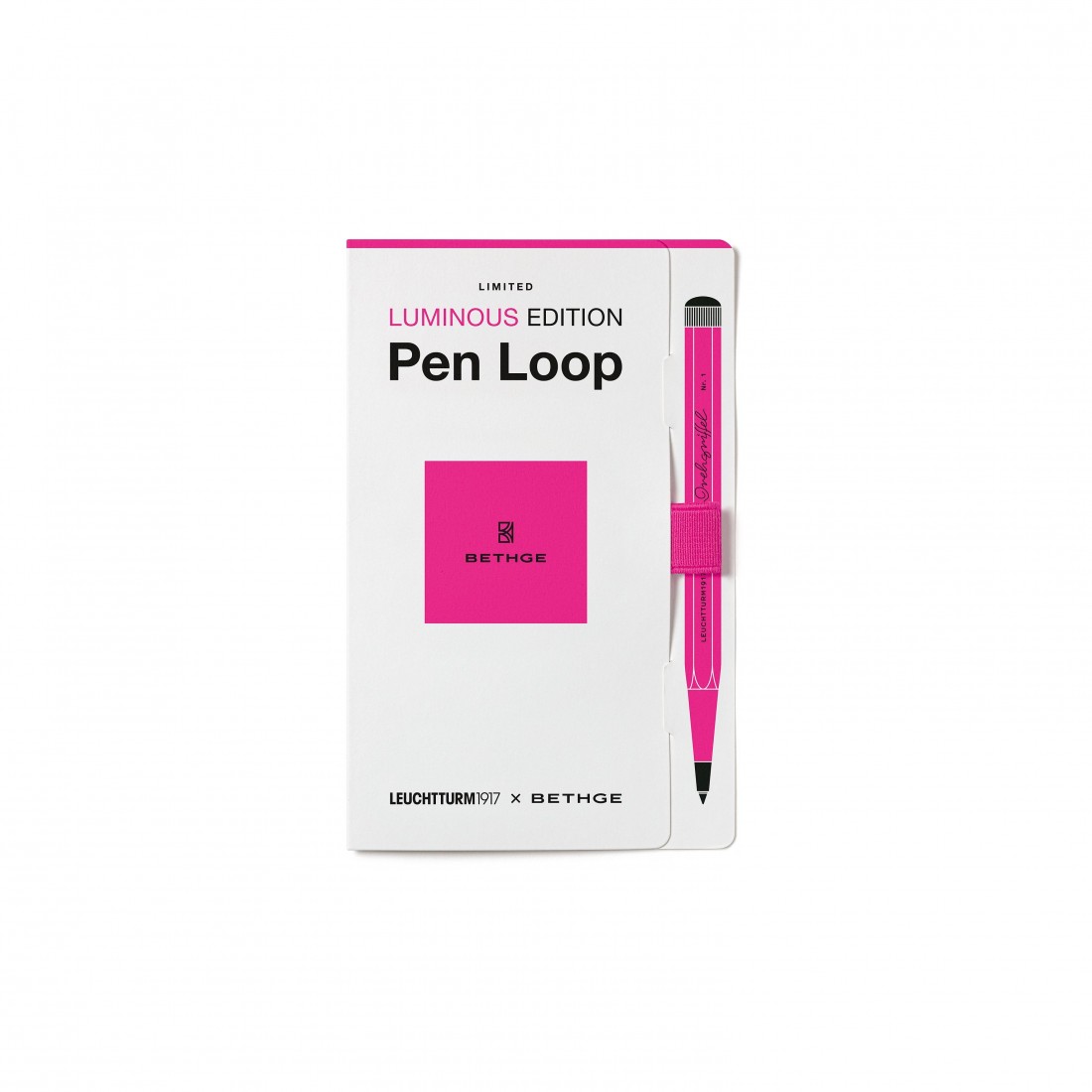 Leuchtturm 1917 Pen Loop Luminous Pink Luminous Edition