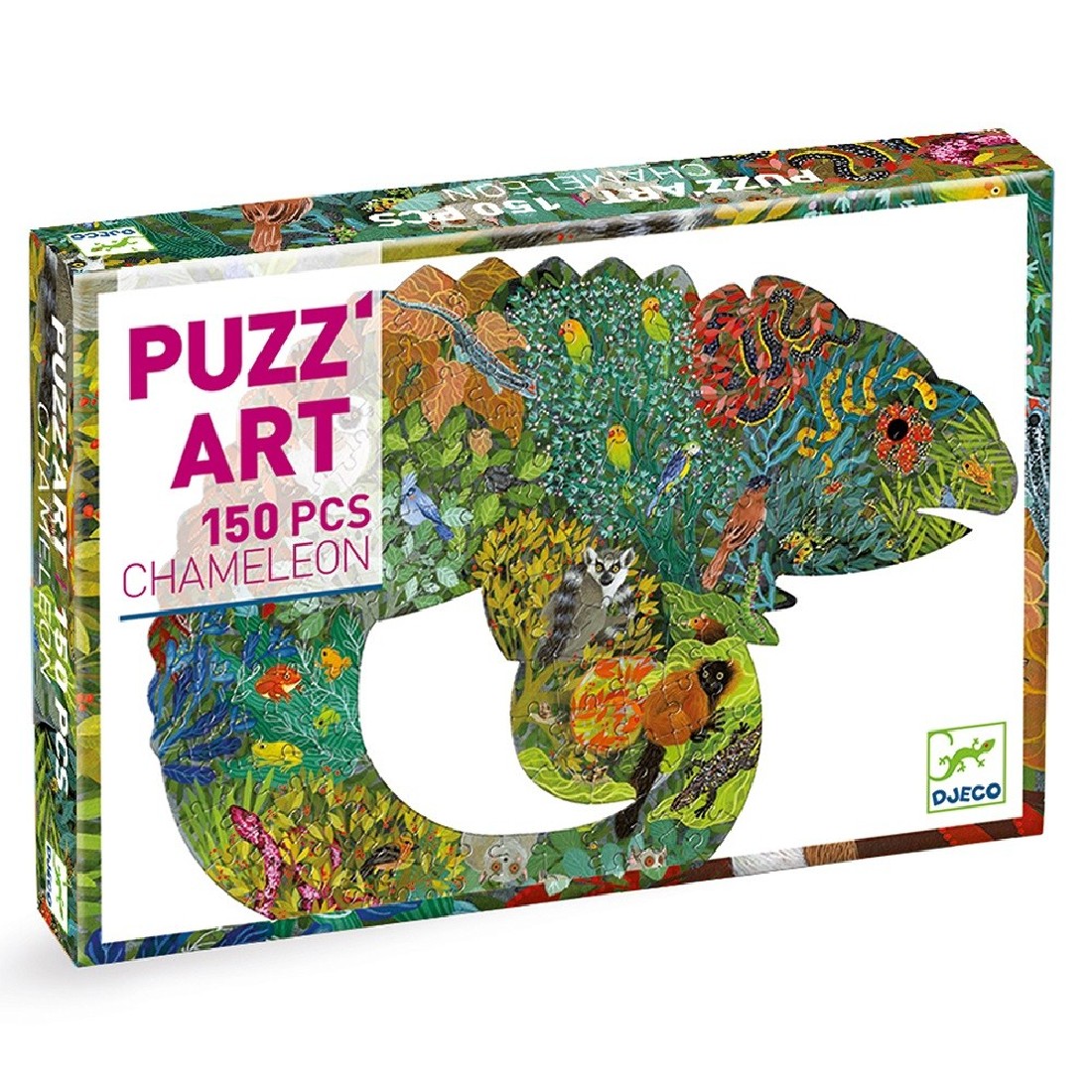 Puzzle Art 150 τμχ. Χαμαιλέοντας Djeco